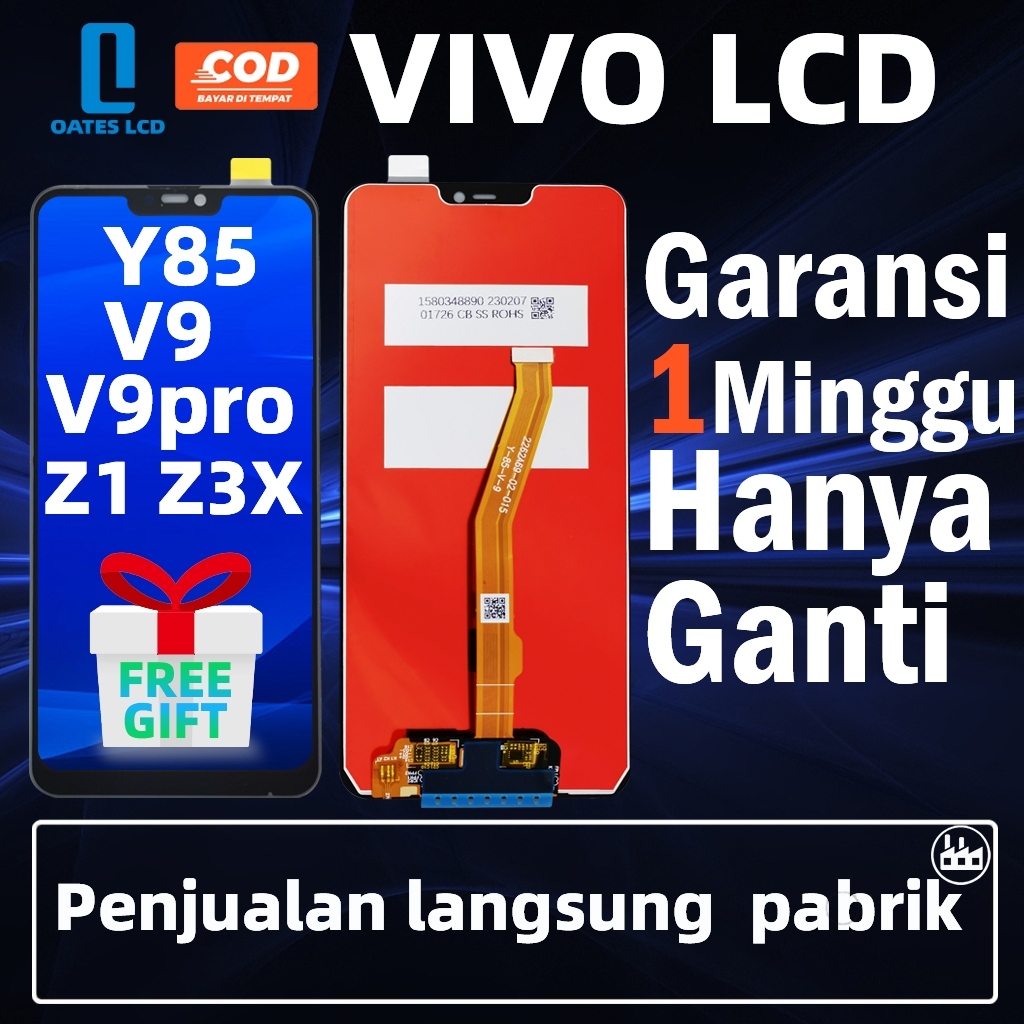 LCD VIVO  V9/Y85/V9 PRO/Y85A/Z1/Z1i/Z3x UNIVERSAL  FULLSET Touchscreen  ORI LAYAR  HP asli OG Crown