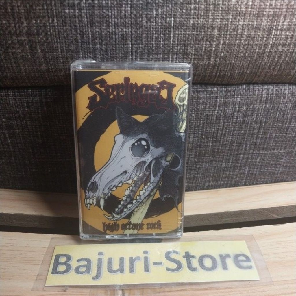Kaset Pita "SERINGAI"/Segel/Sealed/Original/Super Rare/Sangat Langka/NO : My Chemical Romance,Nirvan
