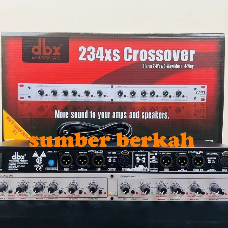 CROSSOVER DBX 234XS / DBX 234 XS / DBX 234xs / DBX 234 xs Grade A