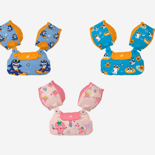 NABAIJI Pelampung Pinggang Lengan Tiswim Anak Adjustable 15-30kg