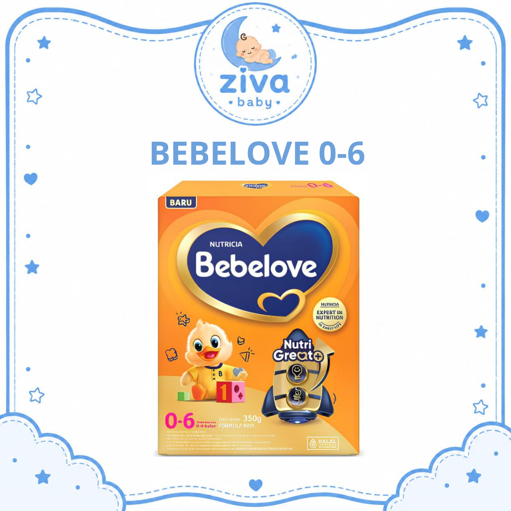 Bebelove 0-6 Susu Formula Untuk Bayi 0-6 Bulan
