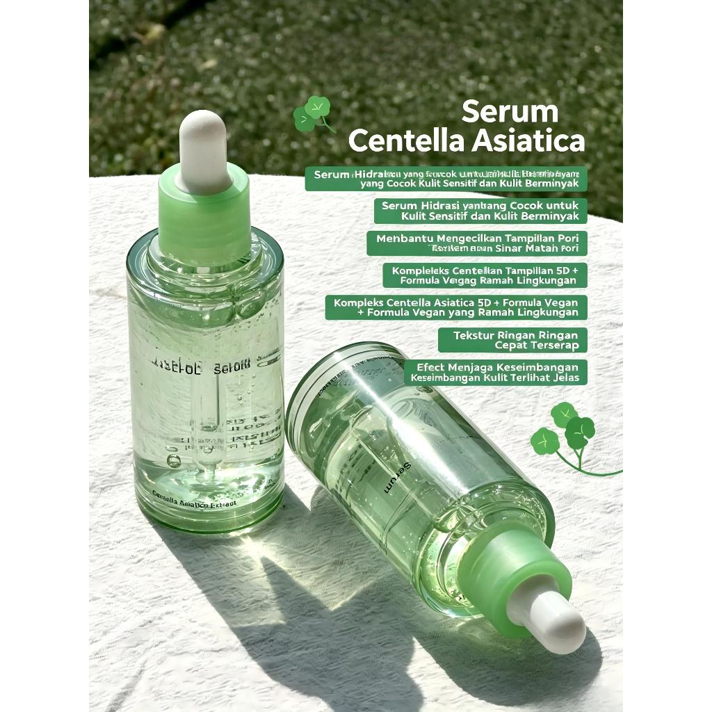 Balanceful Serum Centella Asiatica 50ml Serum Wajah Menenangkan Kulit Sensitif Melembapkan Anti Irit
