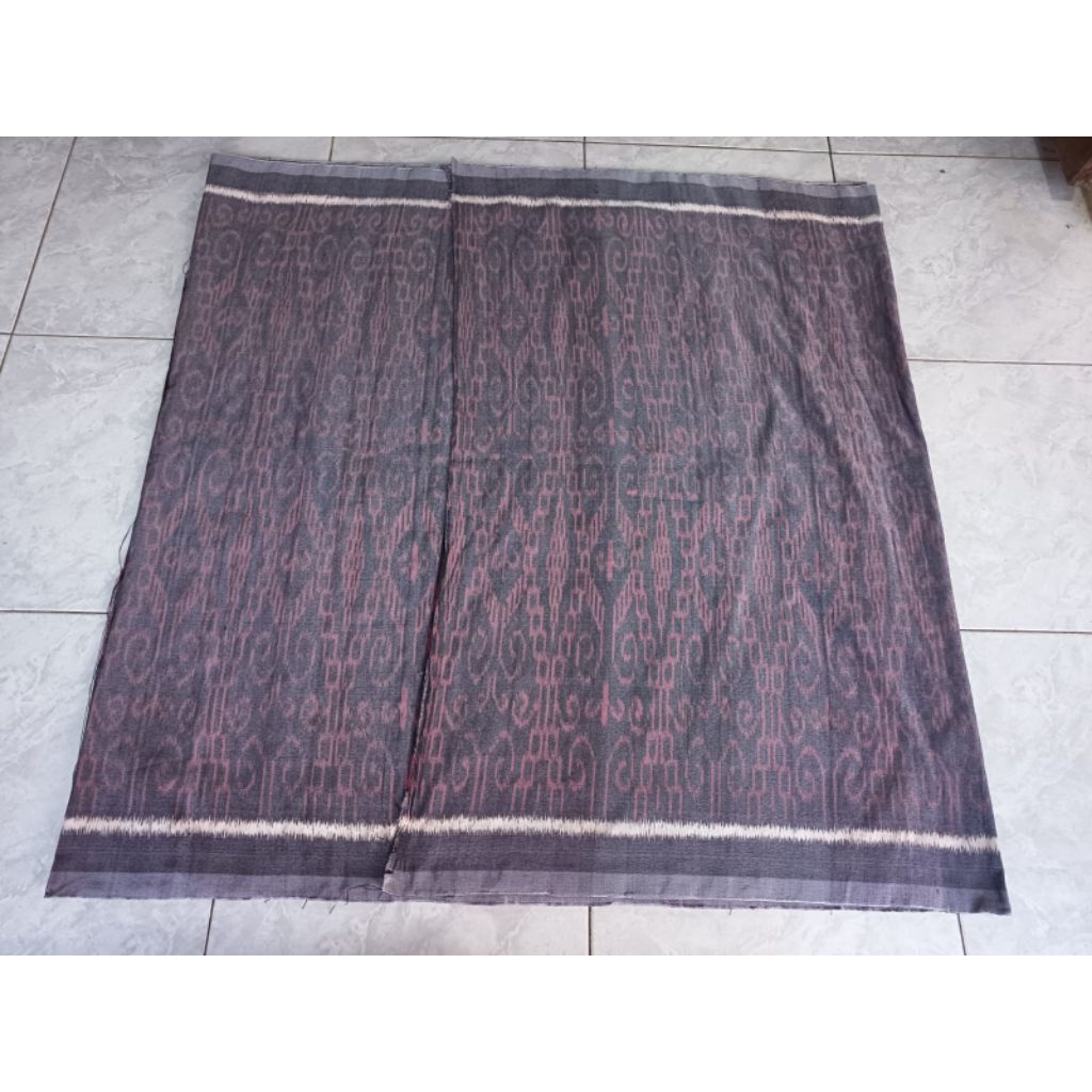 Tenun Dayak Sintang Kalbar Soft Keunguan 1x1 m Terbaru
