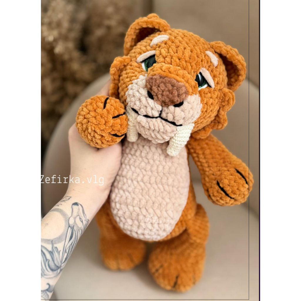 Diego_Lion [ HANYA CROCHET PATTERN/ AMIGURUMI PATTERN BUKAN BONEKA JADI ]