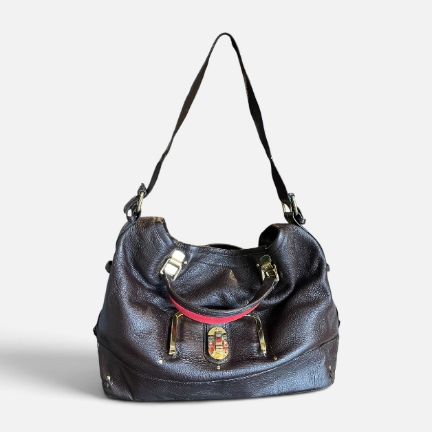 Preloved CHLOE Brown Leather Hobo Bag