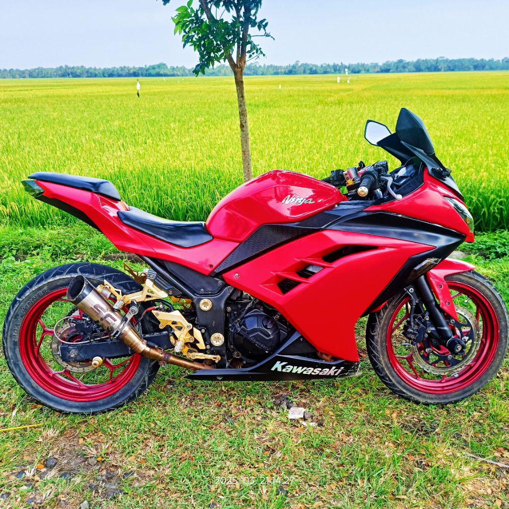 ninja 250R fi enggine mesin ninja 250R Fi plus no rangka surat lengkap
