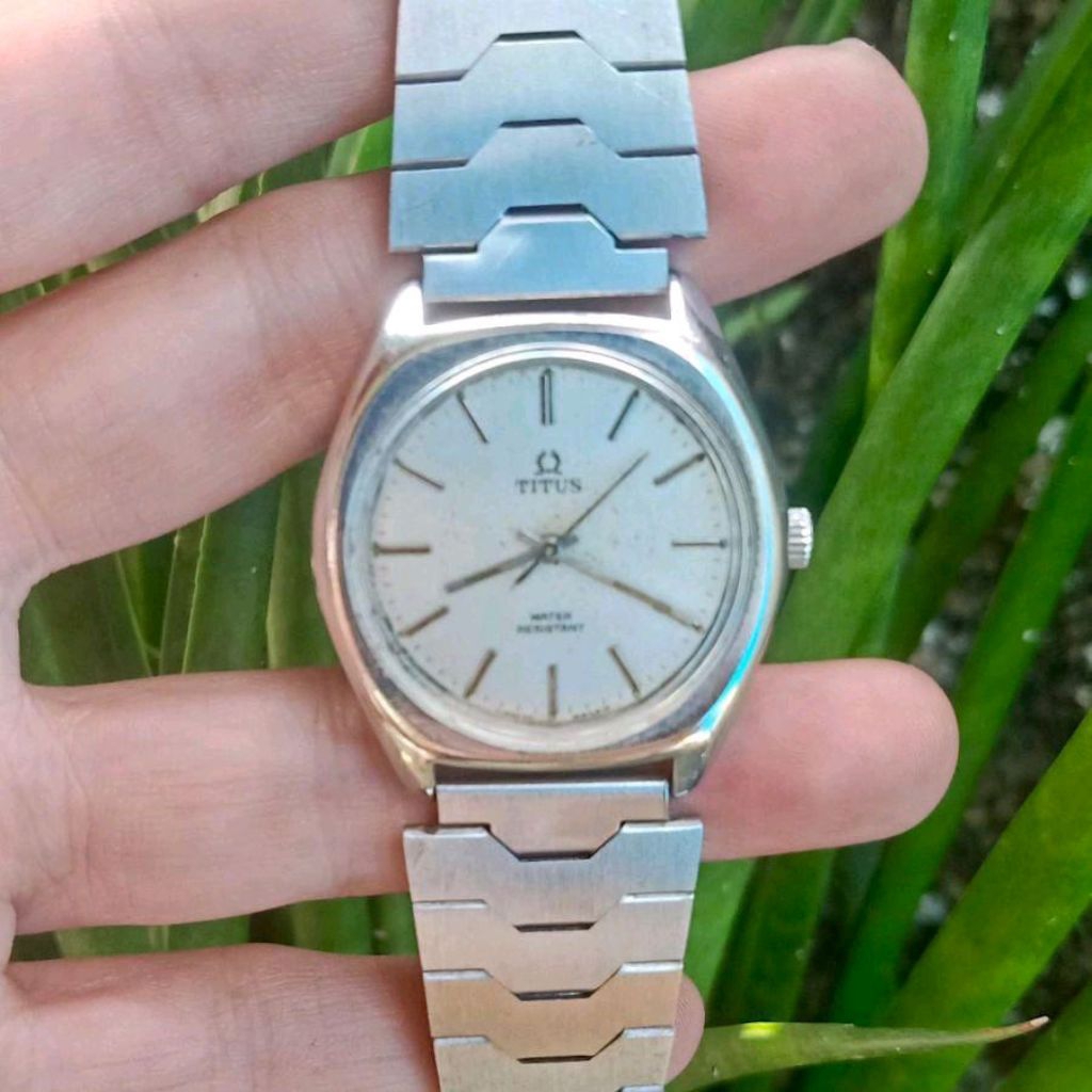 Jam Tangan Pria Titus Manual Winding Original