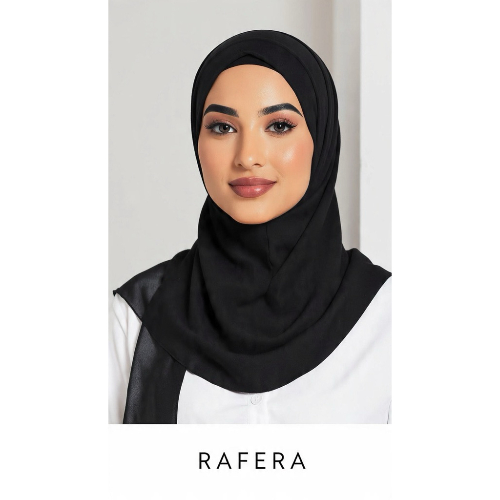 Hijab Segi Empat Bella Square RAFERA - Jilbab Polos Premium 120x120