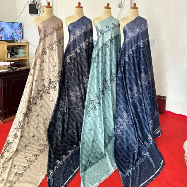KAIN SILK | Motif Sarimbit | Kain Seragaman