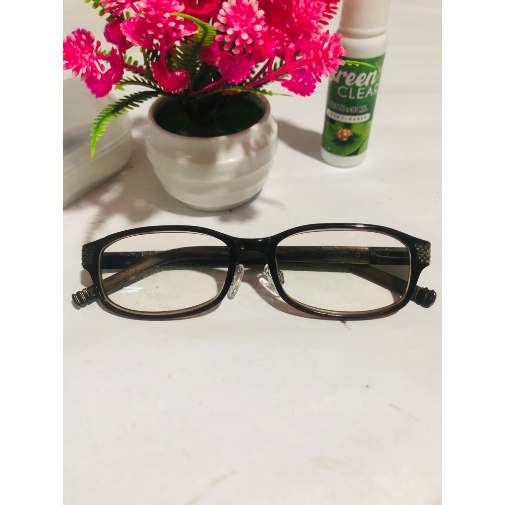 frame kacamata premium second TUMI brown