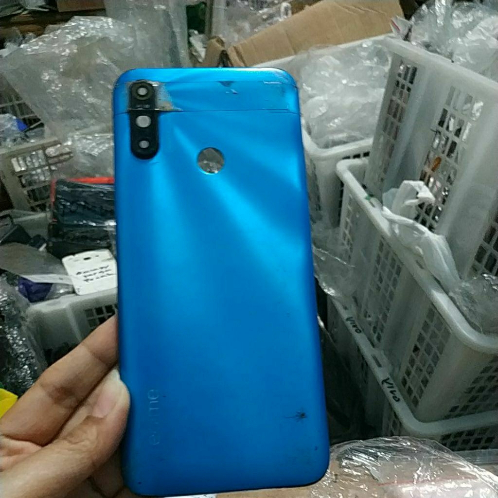 Backdoor bekas Realme c3 tidak ada tombol