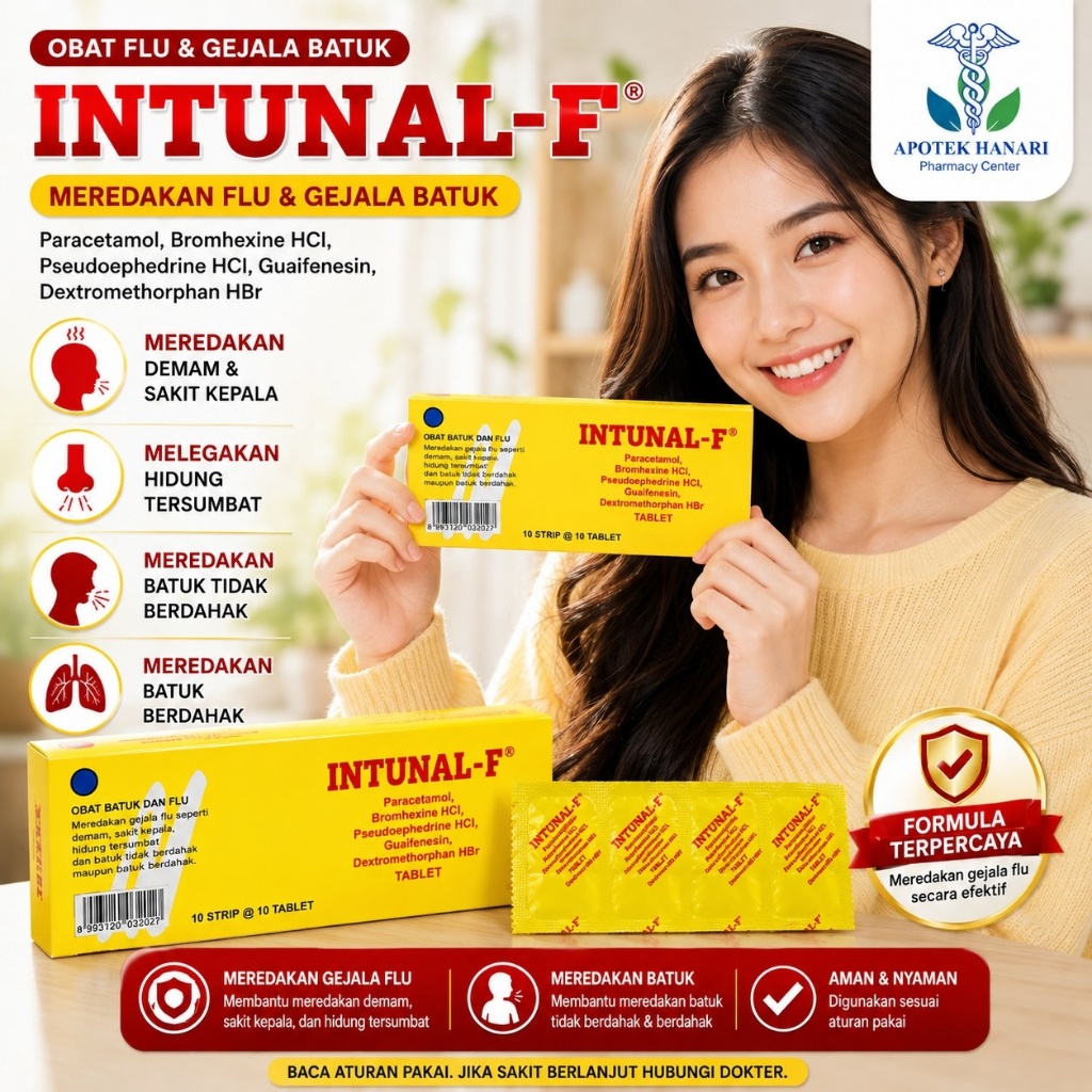 INTUNAL - F 1 STRIP @ 10 TABLET