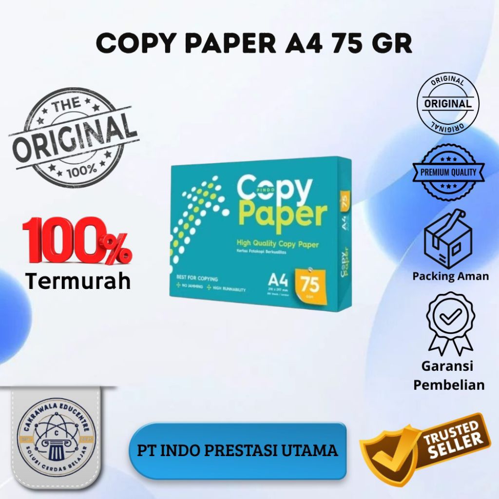Kertas HVS copy paper A4 75 GR