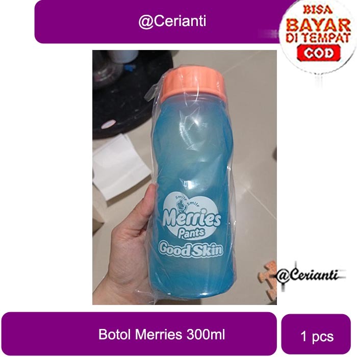 Merries botol minum plastik 300ml/ botol minum merries_Cerianti