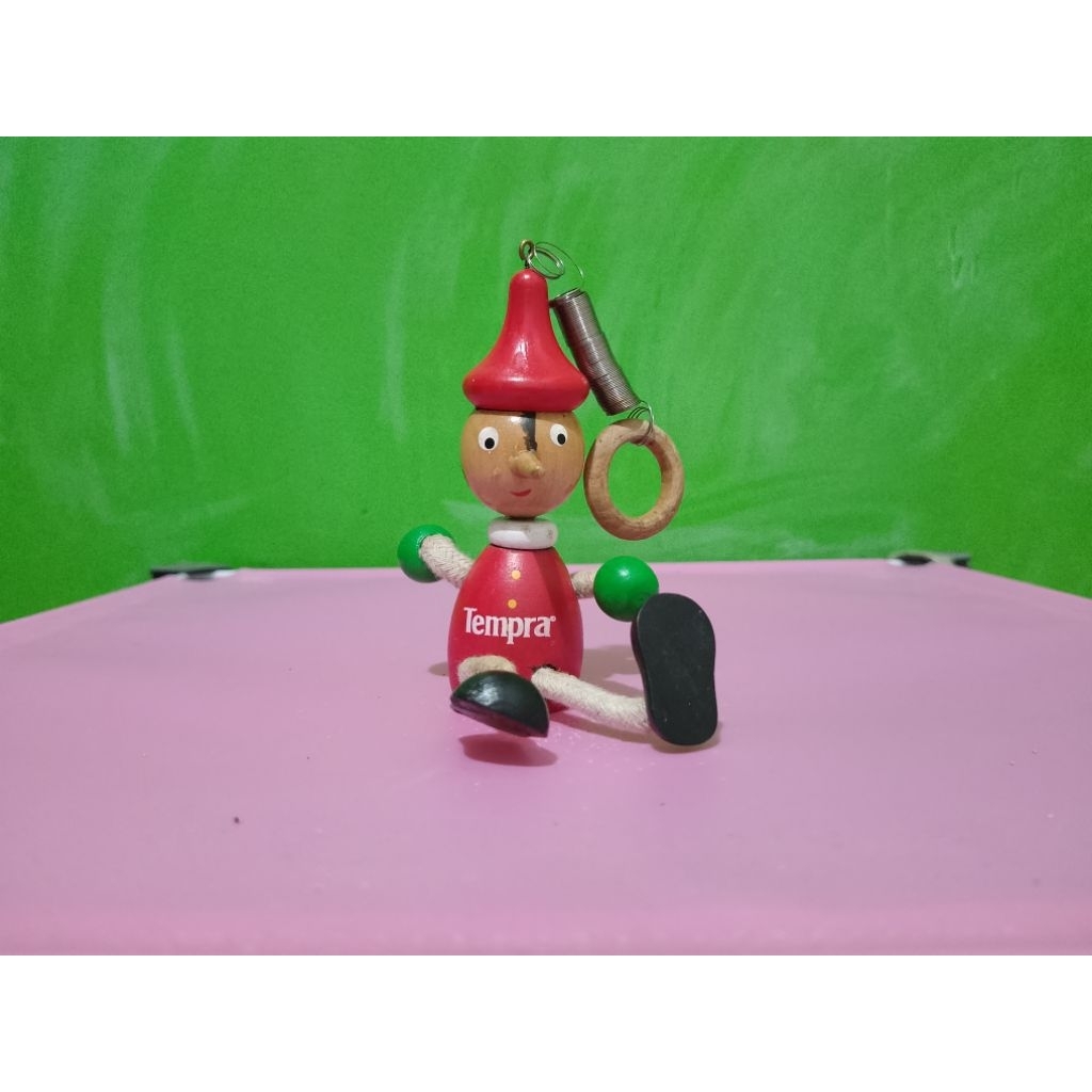Figure PINOKIO / PINOCCHIO WOODEN DOLL - Murah Retro Vintage Rare Koleksi Mainan Anak Anak Nostalgia