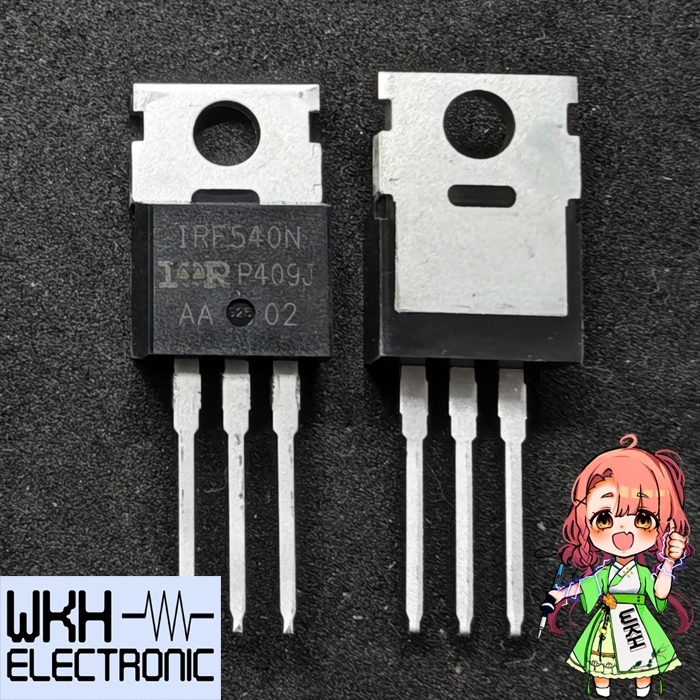 ORIGINAL IRF540 IRF 540 IRF540N IRF 540 N TRANSISTOR MOSFET