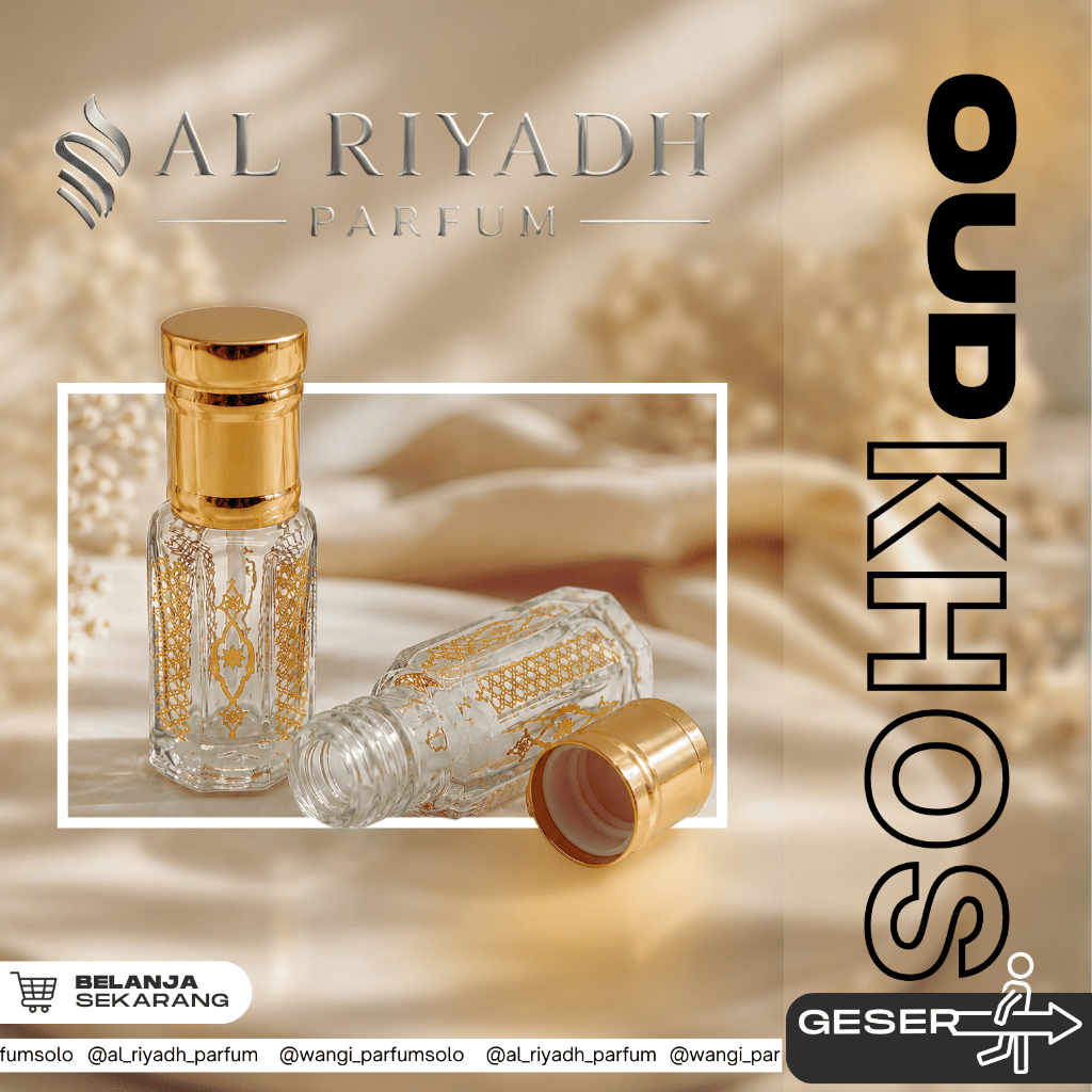 AL RIYADH OUD KHOS  BIBIT MURNI PARFUM COLET