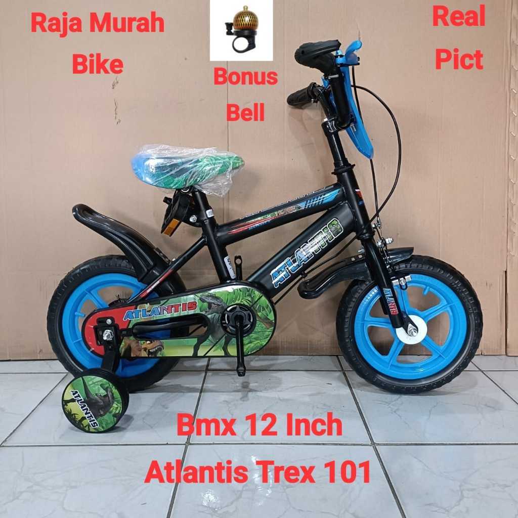 Sepeda anak laki laki bmx 12 atlantis 101 trex new sepeda bmx atlantis trex 101 12 inch