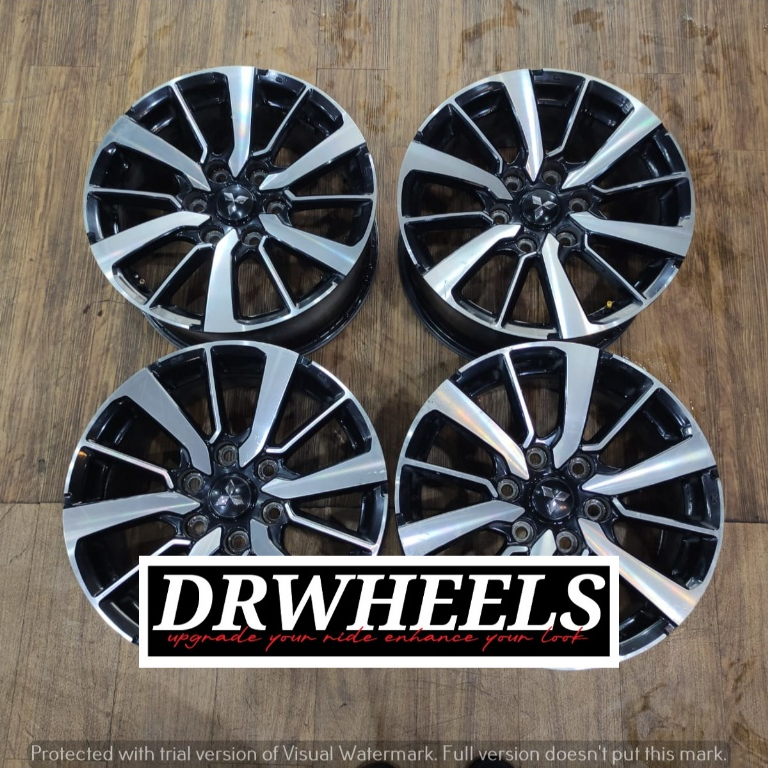 VELG MOBIL SECOND COPOTAN PAJERO RING 18 BLACK POLIS