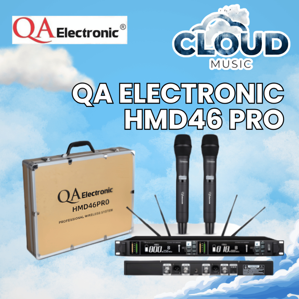 QA ELECTRONIC HMD46 PRO – Professional High-Definition In-Ear Monitoring / Headphone System