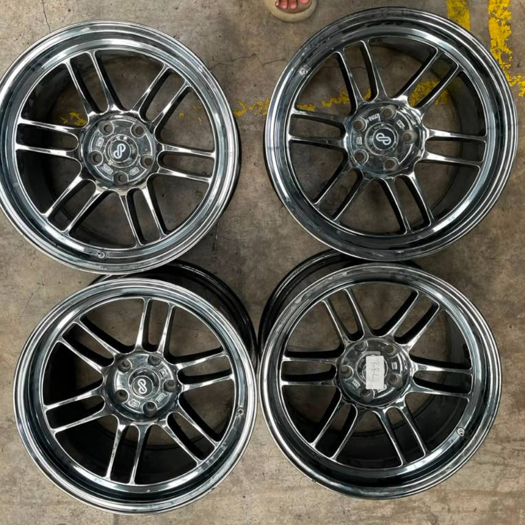 Velg Bekas Racing Ring 18 Lubang 5 ENKEI R18X9 5X114,3
