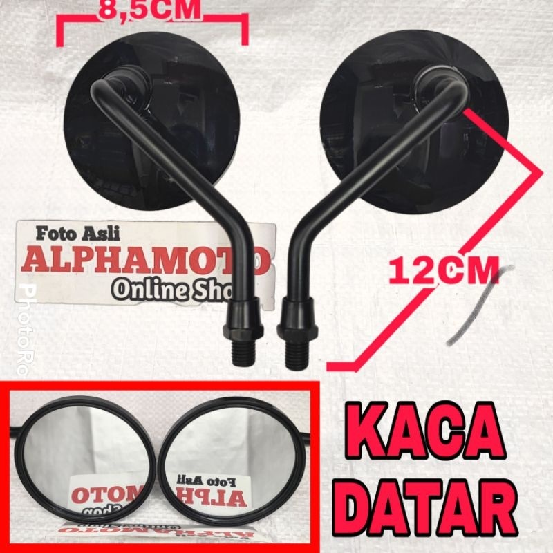 kaca Spion bulat klasik pendek w175 scoopy xsr155 tiger scorpio klx c70 fino fazzio pcx mio retro cl