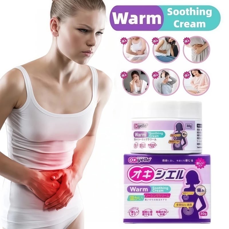 Oxyelle Gel Nyeri Haid Kram Menstruasi Penghangat Perut, Gel Hangat Nyaman Saat Haid