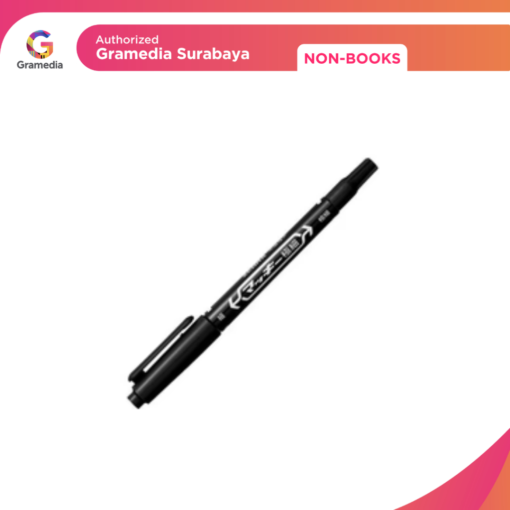 Gramedia Surabaya - ZEBRA MARKER MCKEE E/F BLACK