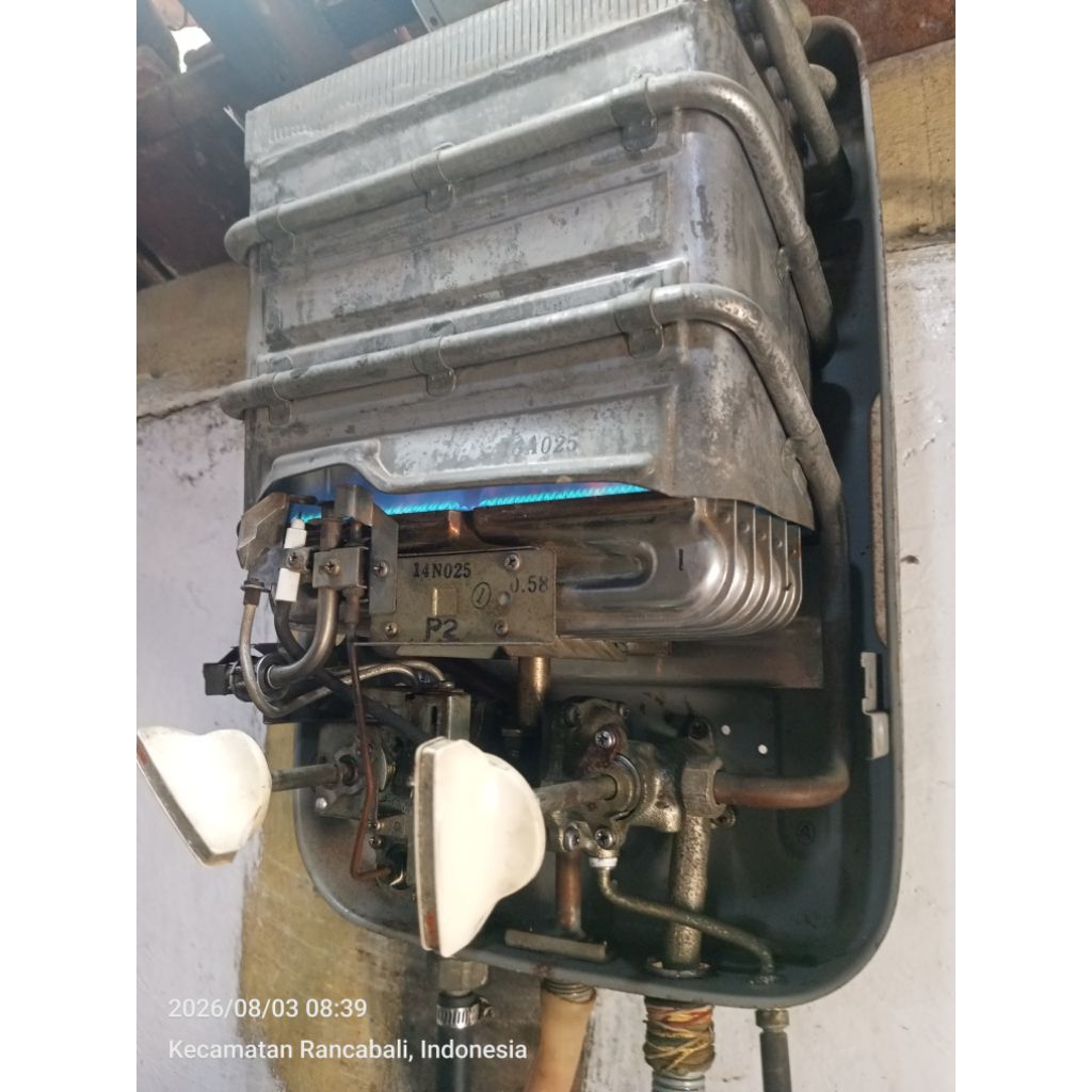 water heater paloma gas bekas