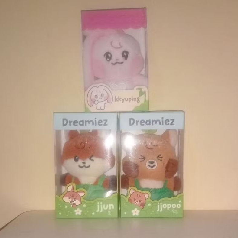 official sealed dreamiez x line friends doll jaemin renjun haechan nct dream kkyuping v1 jjun v2 jjo