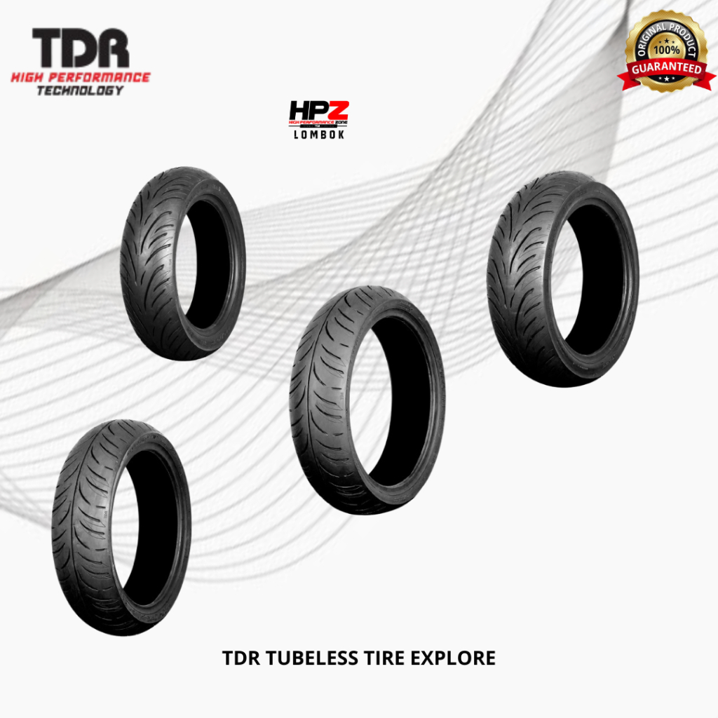 TDR TUBELESS TIRE EXPLORE || BAN LUAR TDR