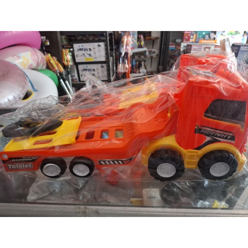 Mainan Truk Trailer Panjang Telolet