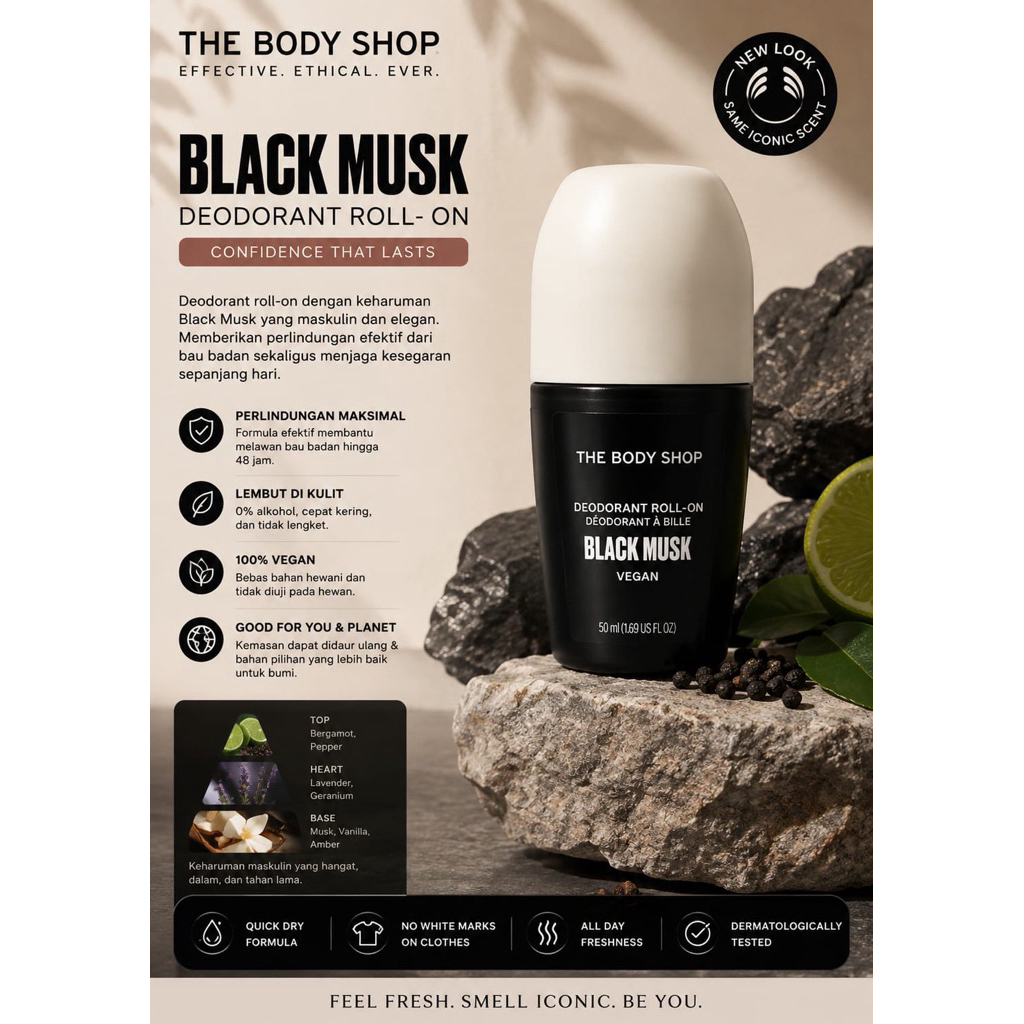 Deodorant Roll - On - The Body shop