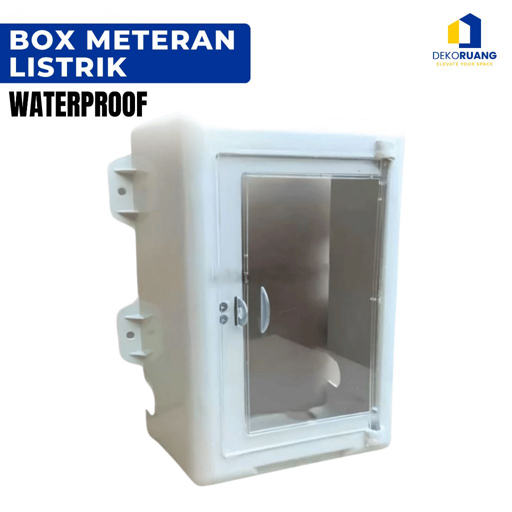 Box Meteran Listrik KWH Meter Box Listrik Outdoor Pengaman Pelindung KWH Meteran Token