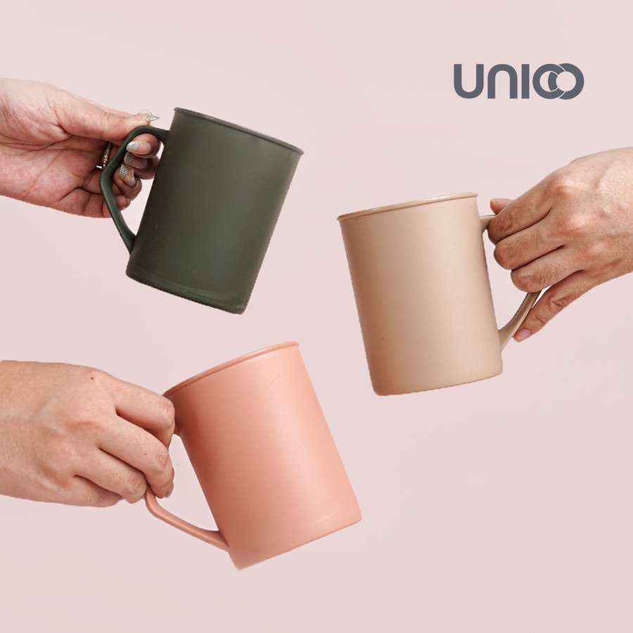 Oslo Mug Gelas Kopi Teh Tahan Panas Dingin Pegangan Warna Pastel - Oslo Mug