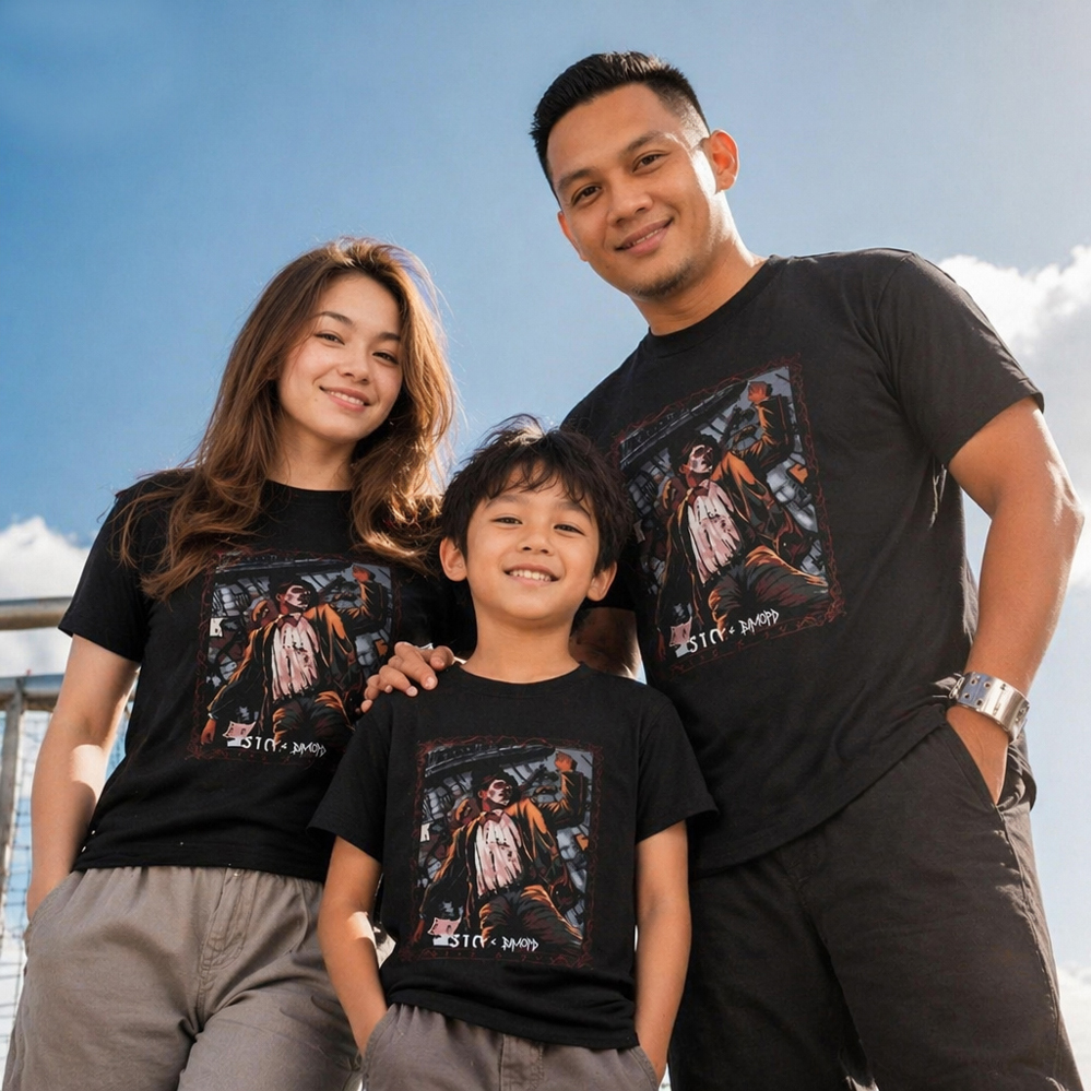 510 x BIMOPD Tshirt 100% Cotton | Bisa untuk Kaos Ayah Anak | Bisa Untuk Family Tshirt | Kaos Couple