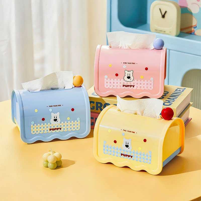 TEMPAT TISSUE VINTAGE - TISSUE HOLDER ESTETIK - TEMPAT TISU LUCU - TEMPAT TISU KARAKTER - KOTAK TISSUE 7084