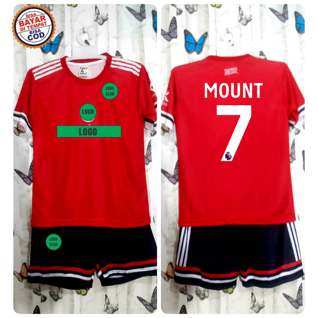 COD JERSEY MU MASON MOUNT ANAK-JERSEY SETELAN TERBARU JERSEY MU HOME | JERSEY RONALDO | JERSEY BECKH