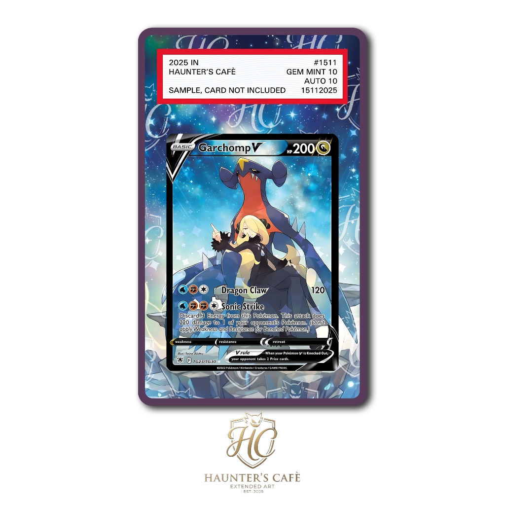 Garchomp V #TG23 Pokemon Astral Radiance (Custom Extended Art)