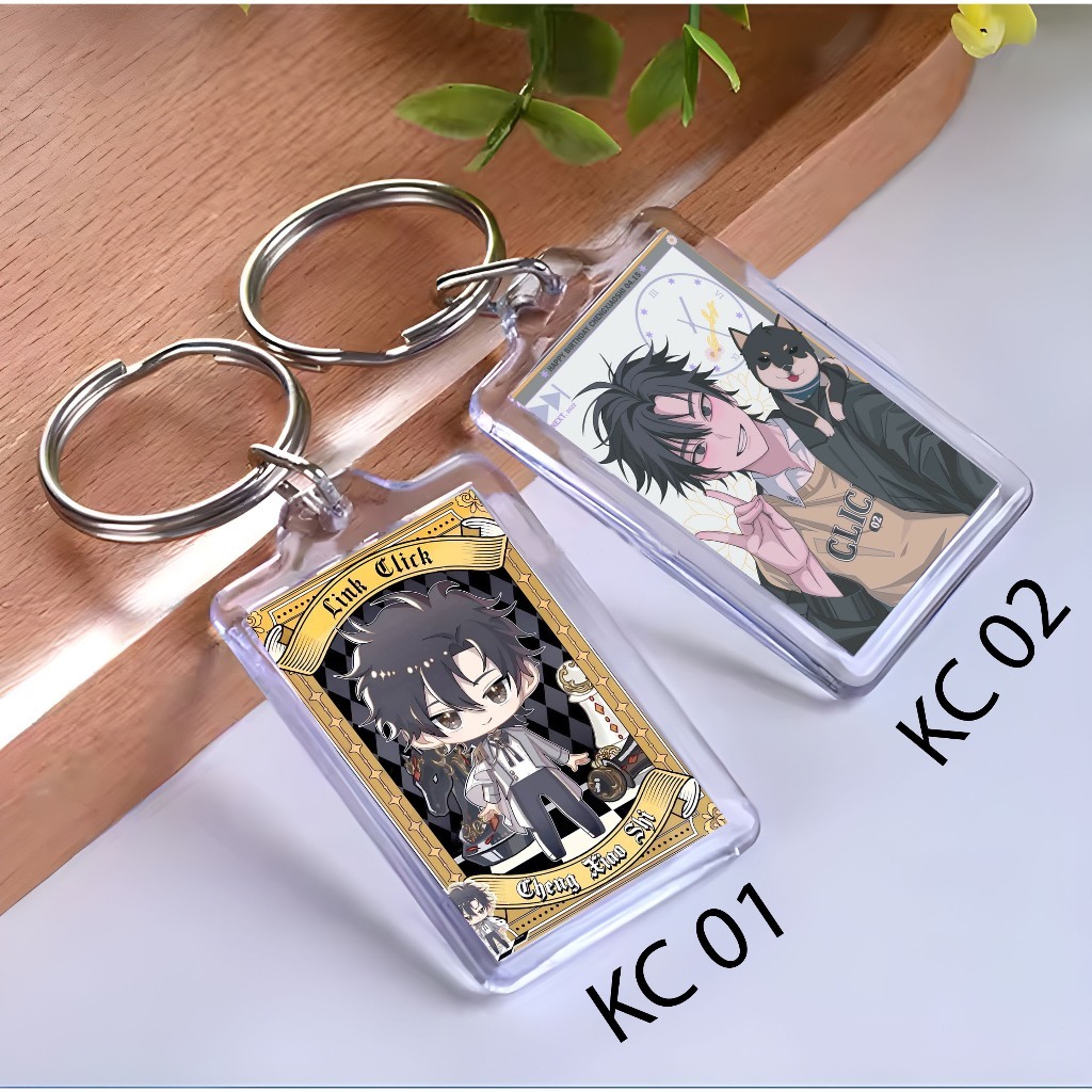 Keychain Cheng Xiaoshi ling click - Keychain Anime  Ling Click - Keychain - Cheng Xiaoshi ling click