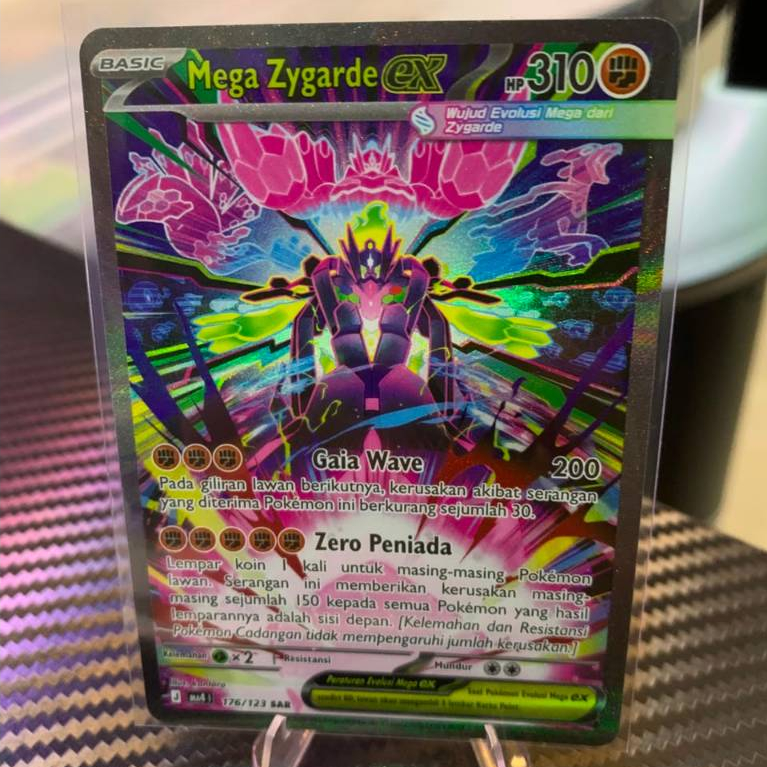TCG POKEMON SAR MEGA ZYGARDE ID NM