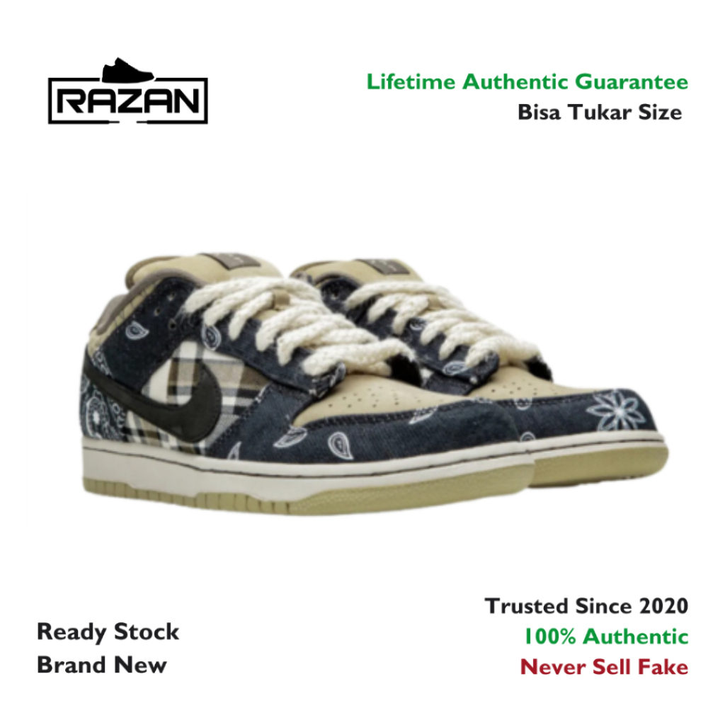 Dunk SB Low PRM Travis Scott Cactus Jack 100% Authentic Original