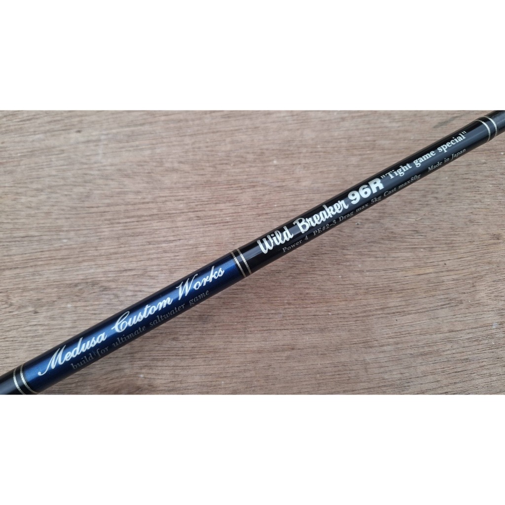 SECOND SHORE JIGGING CASTING POPPING ROD MC WORKS WILD BREAKER 96R