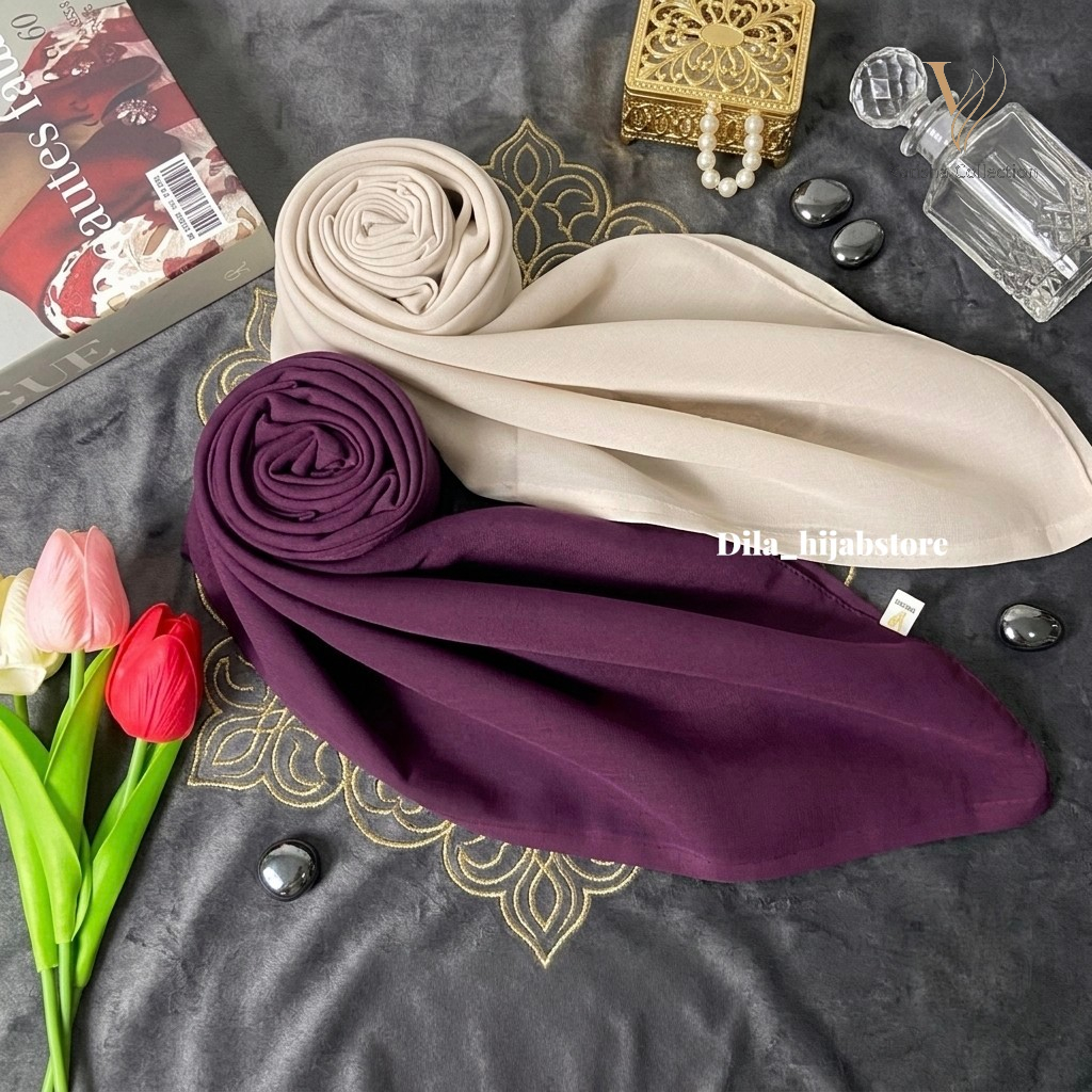 Hijab segi Empat paris Jadul varisha