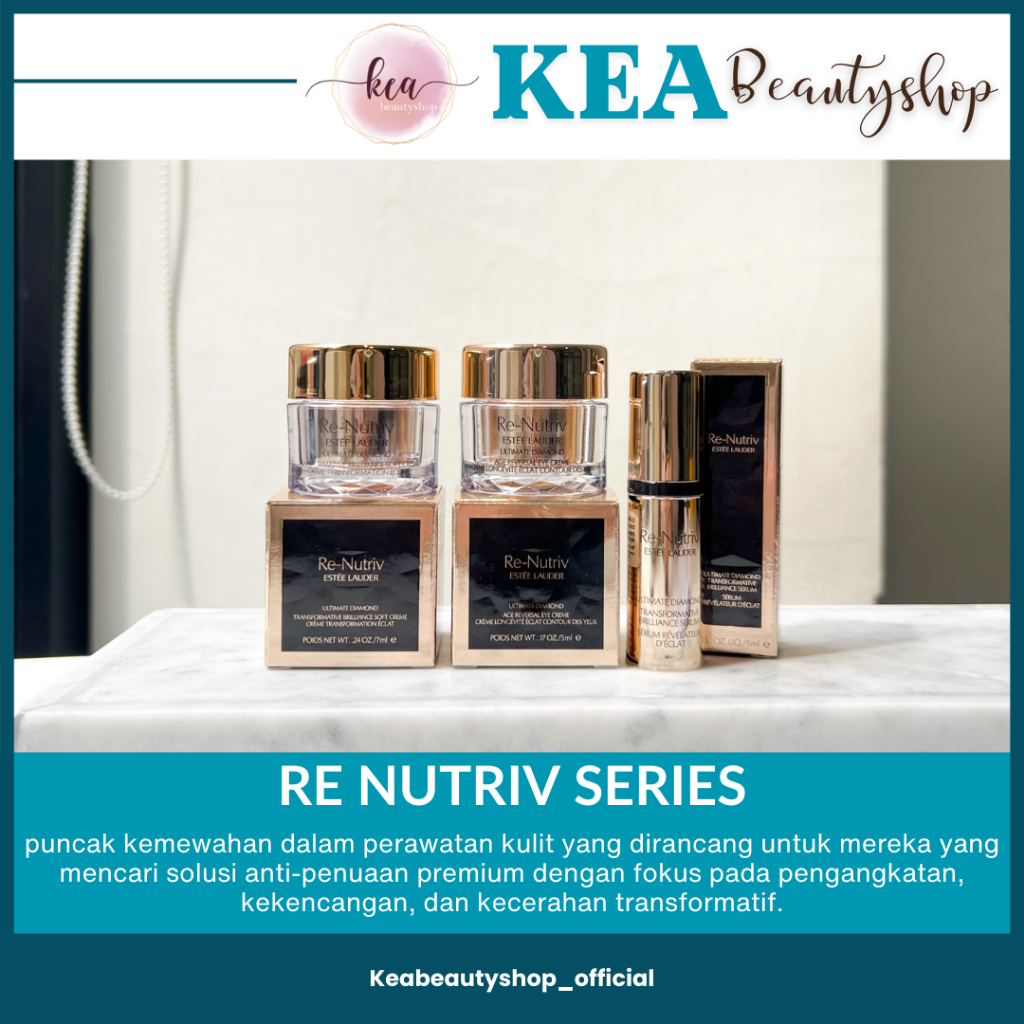 ESTEE LAUDER RE NUTRIV RENUTRIV ULTIMATE DIAMOND TRANFORMATIVE ENERGY SERIES [CREME | EYE CREME | SE