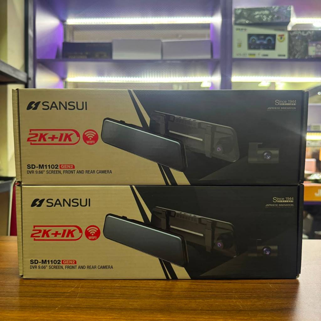 Spion Kamera DVR Sansui Depan Belakang / DVR Sansui Spion