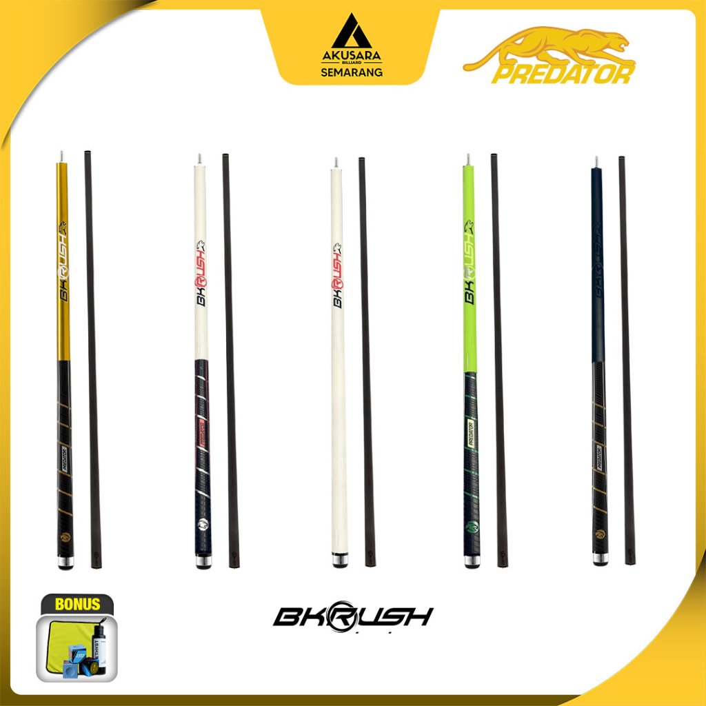 Stik Predator BK Rush Break Cue Billiard Carbon