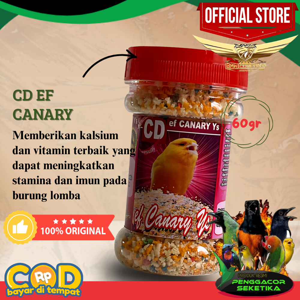 CD EF CANARY BMW BEST QUALITY/PAKAN MAKANAN CANARY/PAKAN MAKANAN KENARI