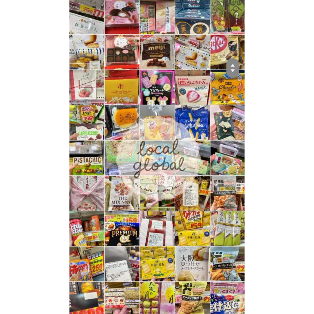 Camilan Jepang Variasi Biskuit Chocolate Keju Nuts Snack Box