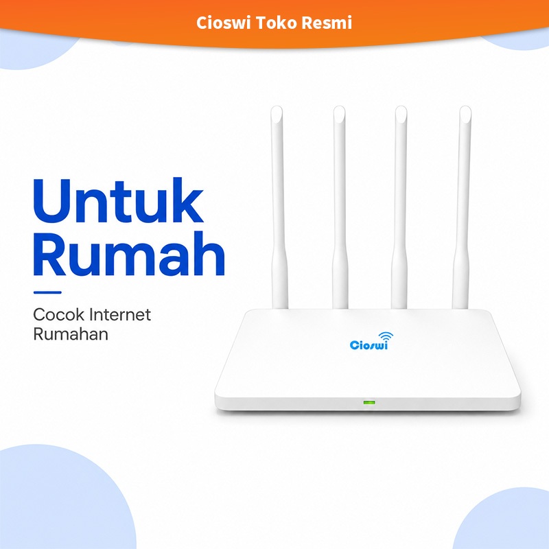 4G 500 Mbps  Mendukung semua kartu SIM, dapat digunakan dengan memasang kartu SIM secara bebas Wirel